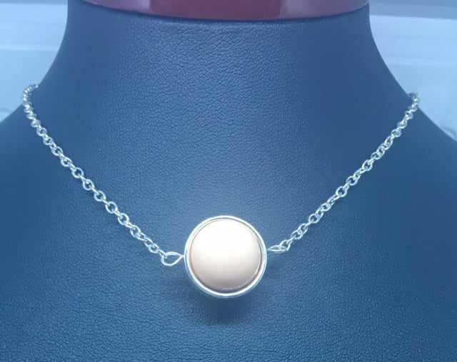 COLLIER "PINK MOON"